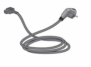 DeLonghi přívodní elektrický kabel 220V - 5513216661