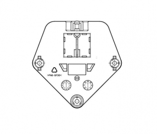 DeLonghi podpora (držák) výpusti kávy pro Eletta ECAM - 5313237091