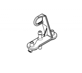 DeLonghi černý kryt komory výpusti kávy ECAM - 5313213911
