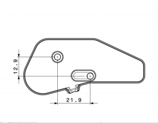 DeLonghi podpora (držák) třícestného elektroventilu ESAM - 6913210031